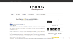 Desktop Screenshot of dmoda.it